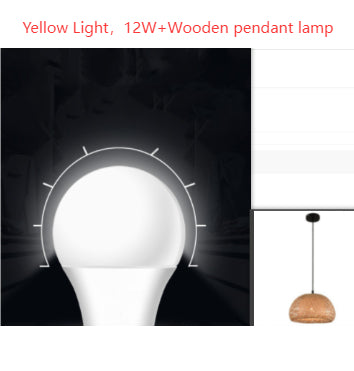 Woven Bamboo Pendant Light