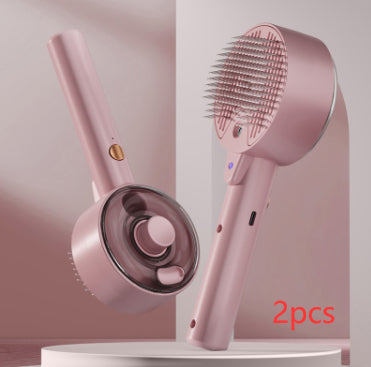 Self-Cleaning Pet Steam Brush