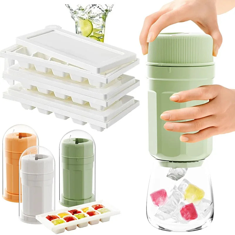 Twist-Release Ice Cube Cup