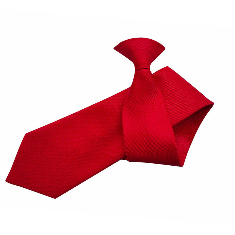 Pre-Tied Zipper Tie