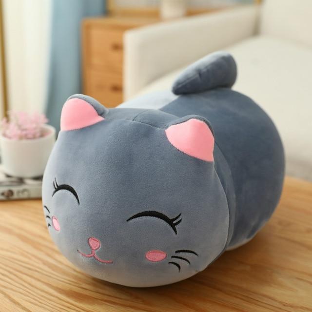 Chubby Cat Plush Pillow