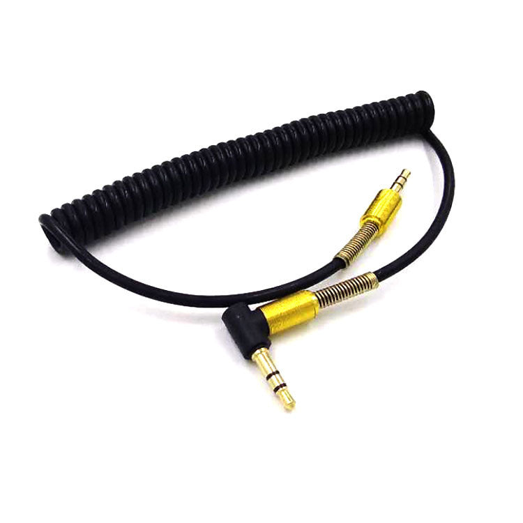 Coiled 3.5 mm Aux Cable