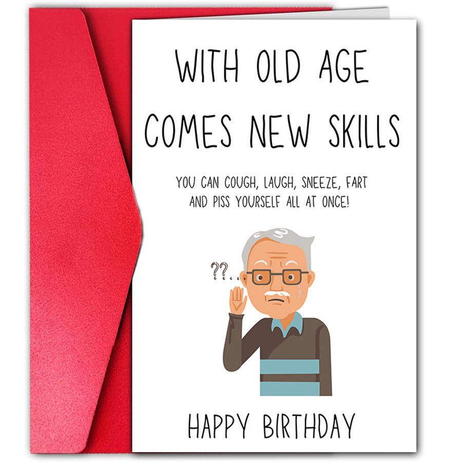 Funny Birthday Greeting Card