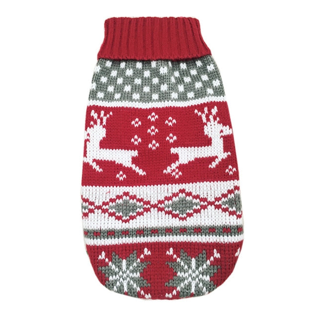 Christmas Knit Pet Sweater