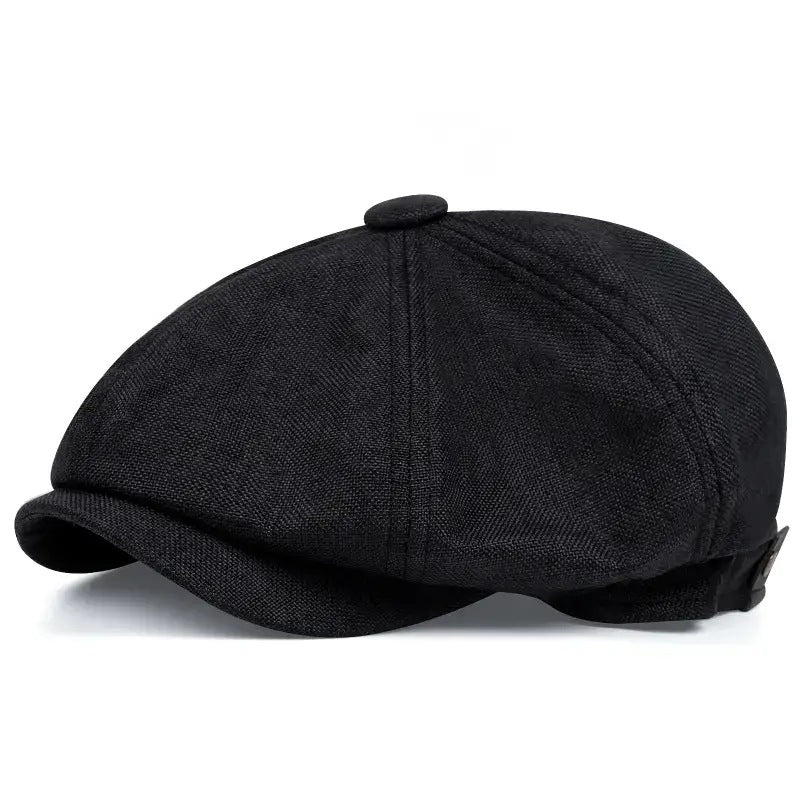 Octagonal Newsboy Cap