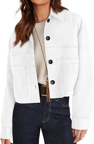 Faux Suede Short Jacket