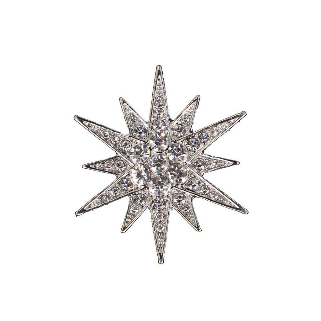 Rhinestone Brooch