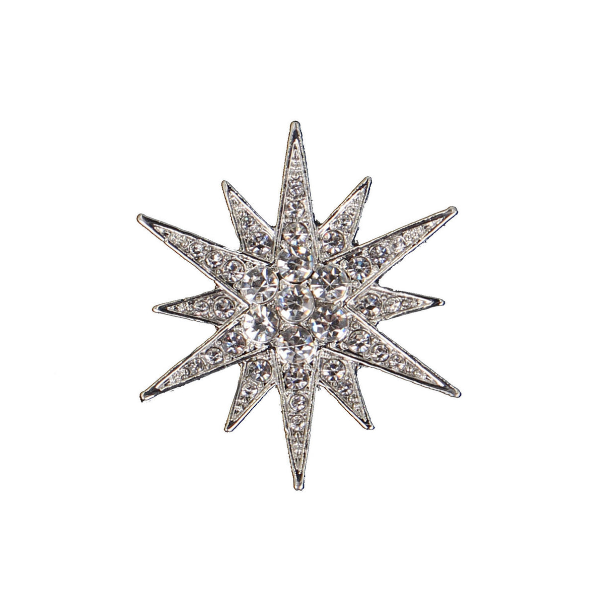 Rhinestone Brooch