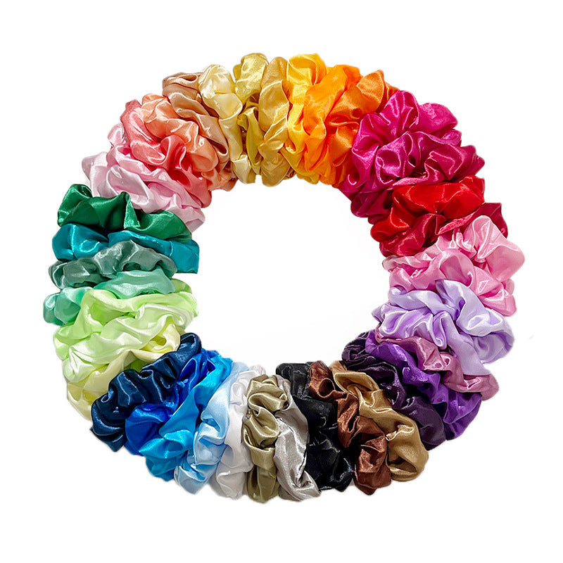 Solid Color Scrunchies (Up to 40-Pack)