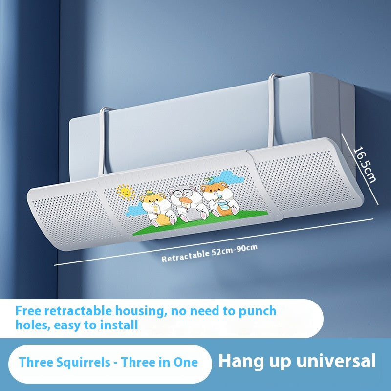 Cute Air Conditioner Wind Deflector