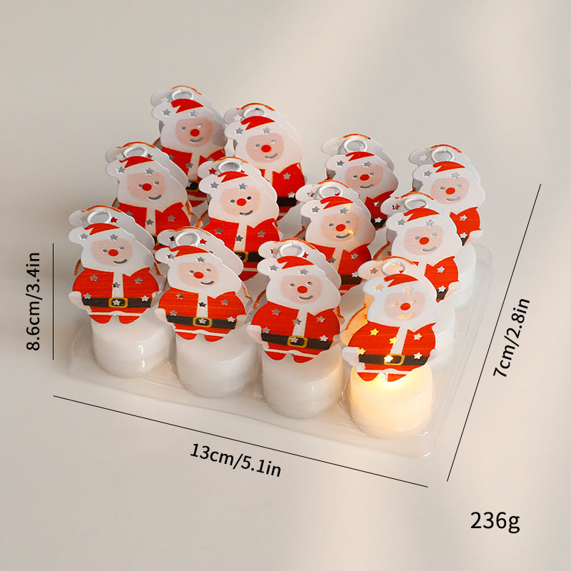 LED Christmas Candle Figures
