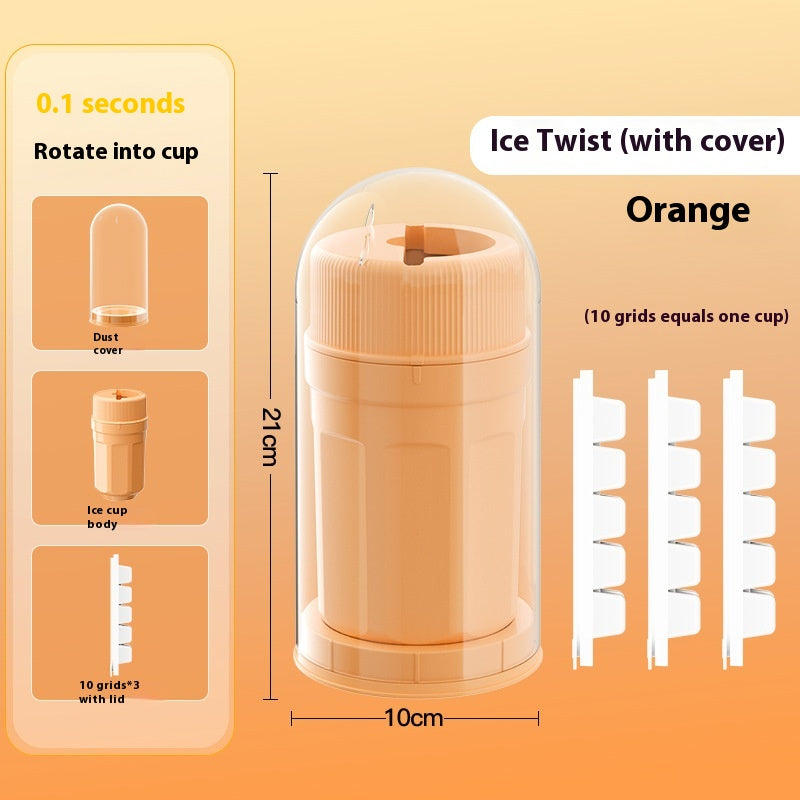 Twist-Release Ice Cube Cup