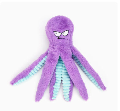 Tough Octopus Plush Dog Toy