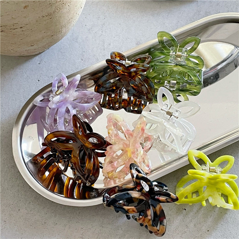 Retro Butterfly Hair Clips