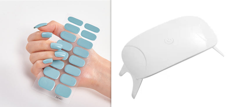Letter Design Nail Stickers