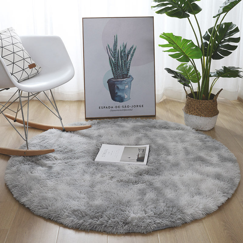 Fluffy Round Chair Cushion