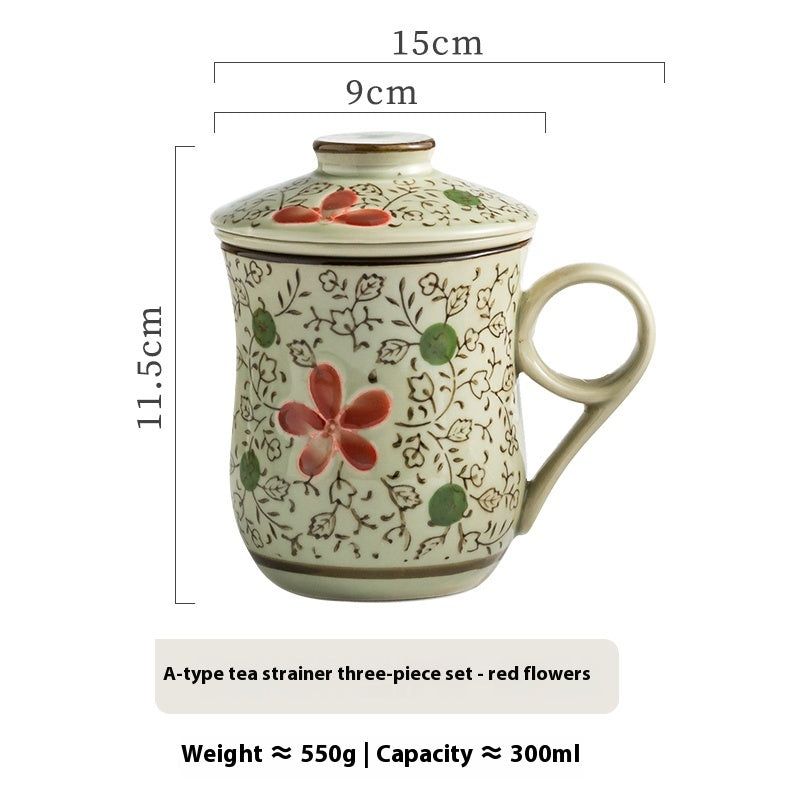 Handmade Ceramic Infuser Mug