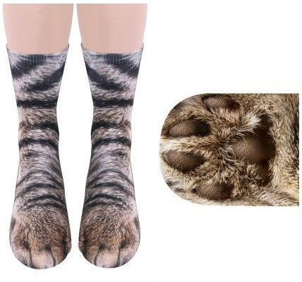 3D Cat Paw Socks
