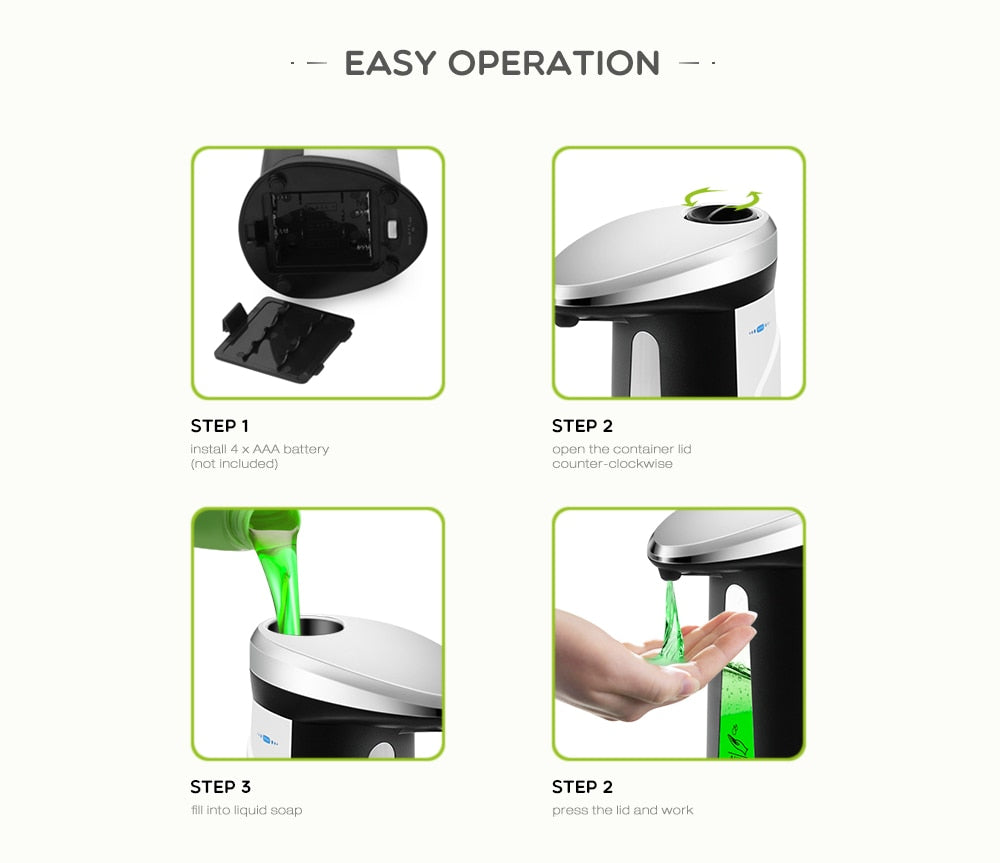 Touchless Soap Dispenser (400 ml)