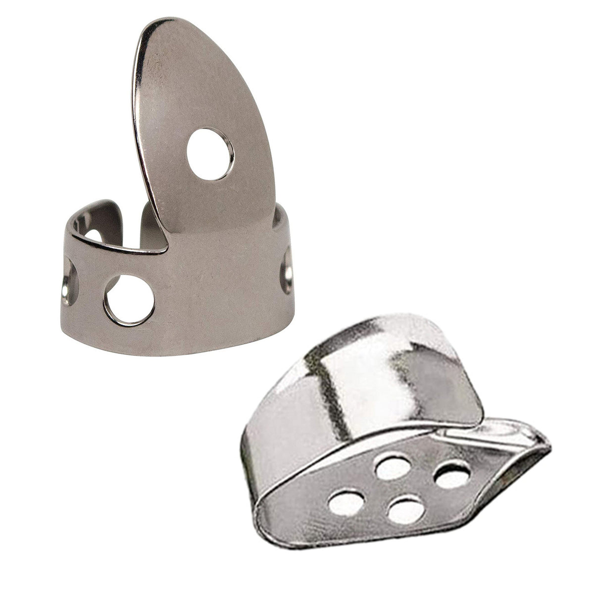 Metal Guitar Finger Picks (4 pcs)