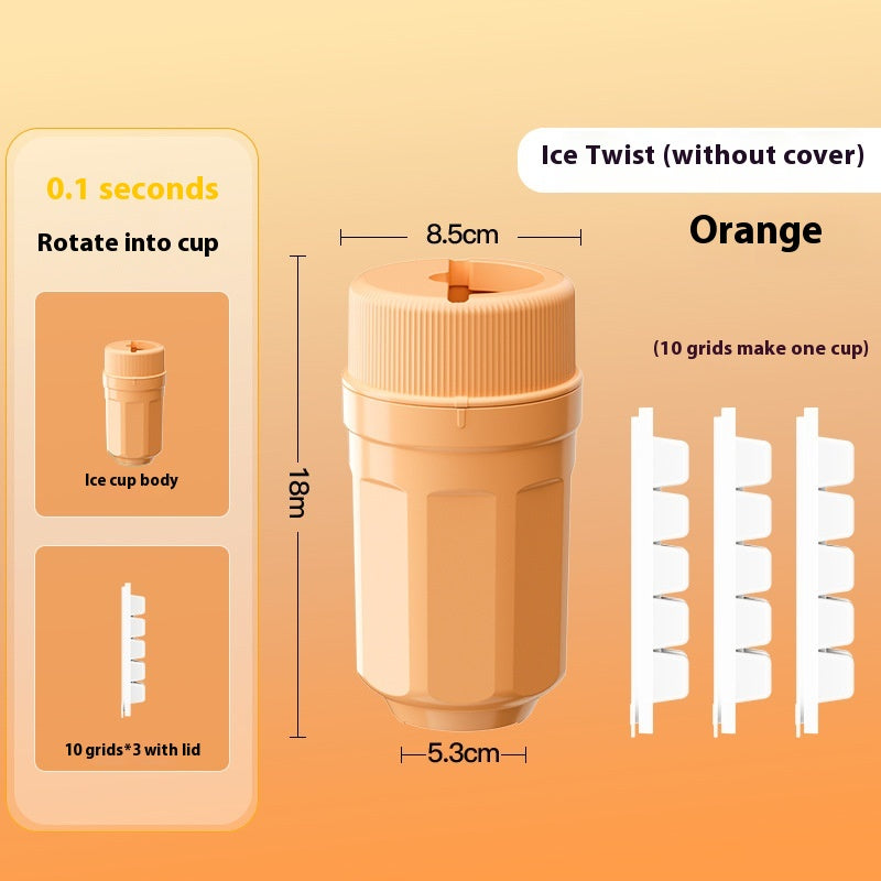 Twist-Release Ice Cube Cup
