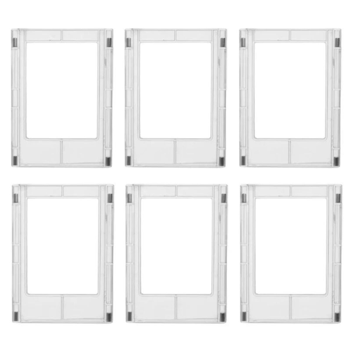 Magnetic Fridge Photo Frames (6 pcs)
