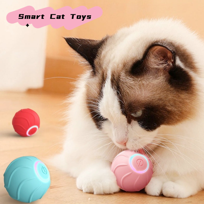 Automatic Rolling Ball Cat Toy