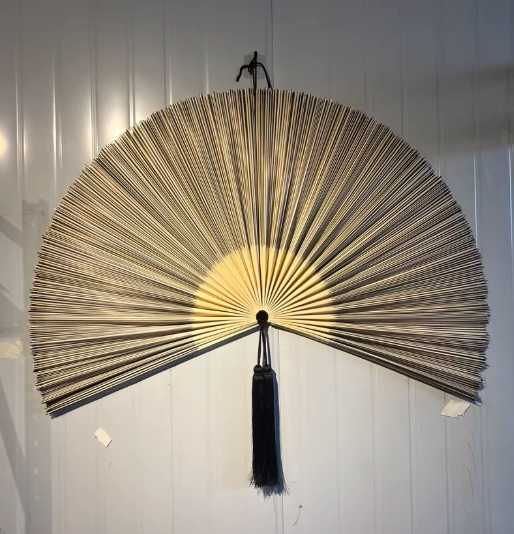 Decorative Bamboo Wall Fan