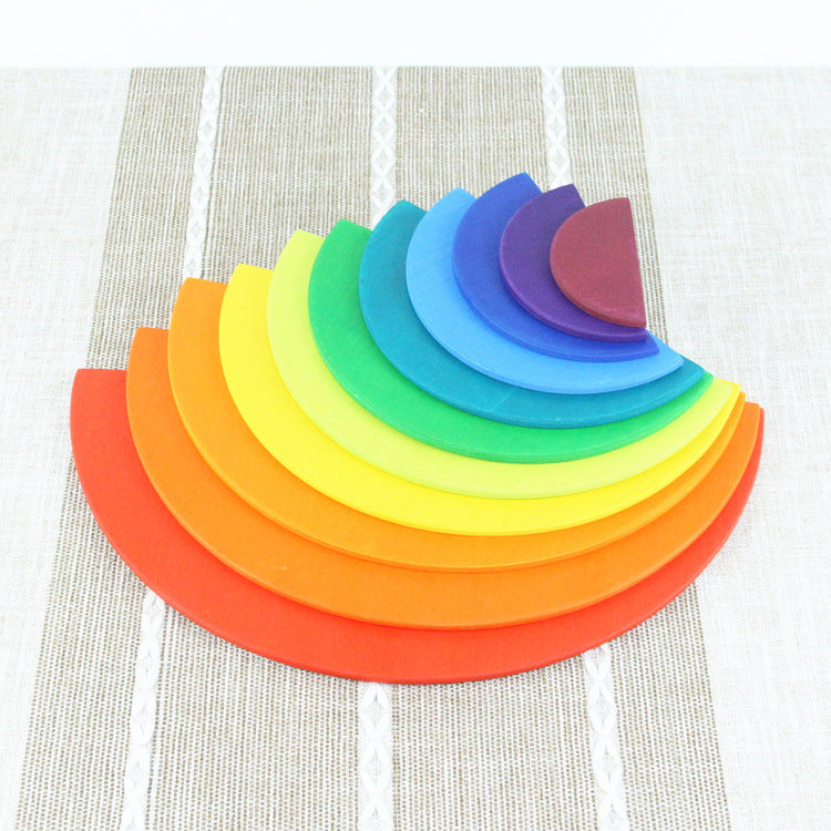 Wooden Rainbow Stacker