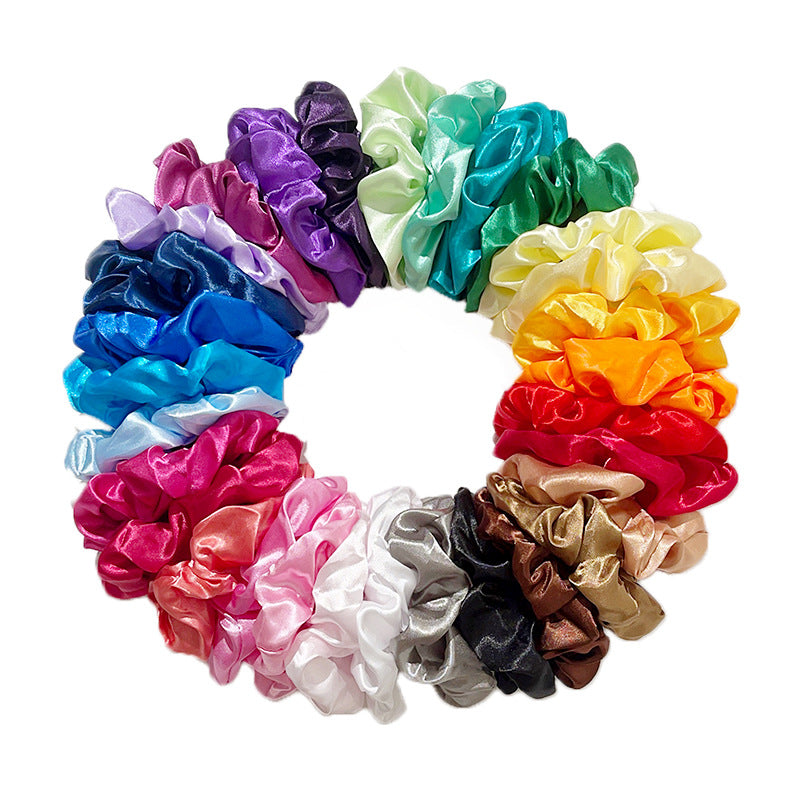 Solid Color Scrunchies (Up to 40-Pack)