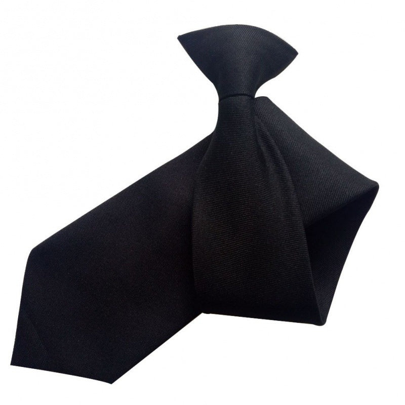 Pre-Tied Zipper Tie