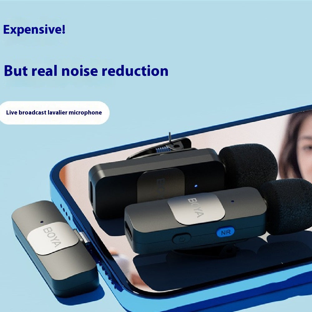 Wireless Clip-On Microphone