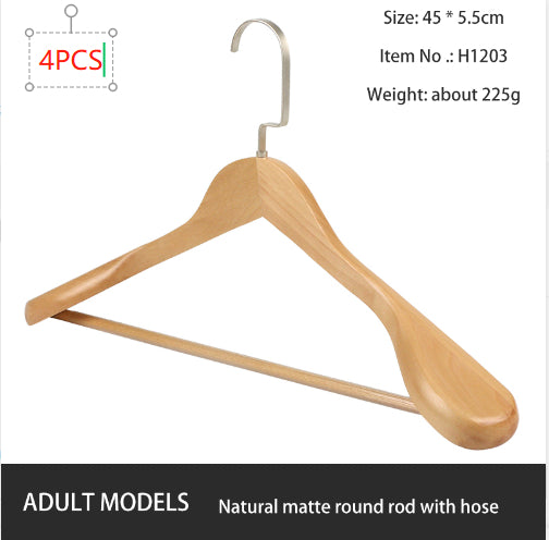 Solid Wood Coat Hangers