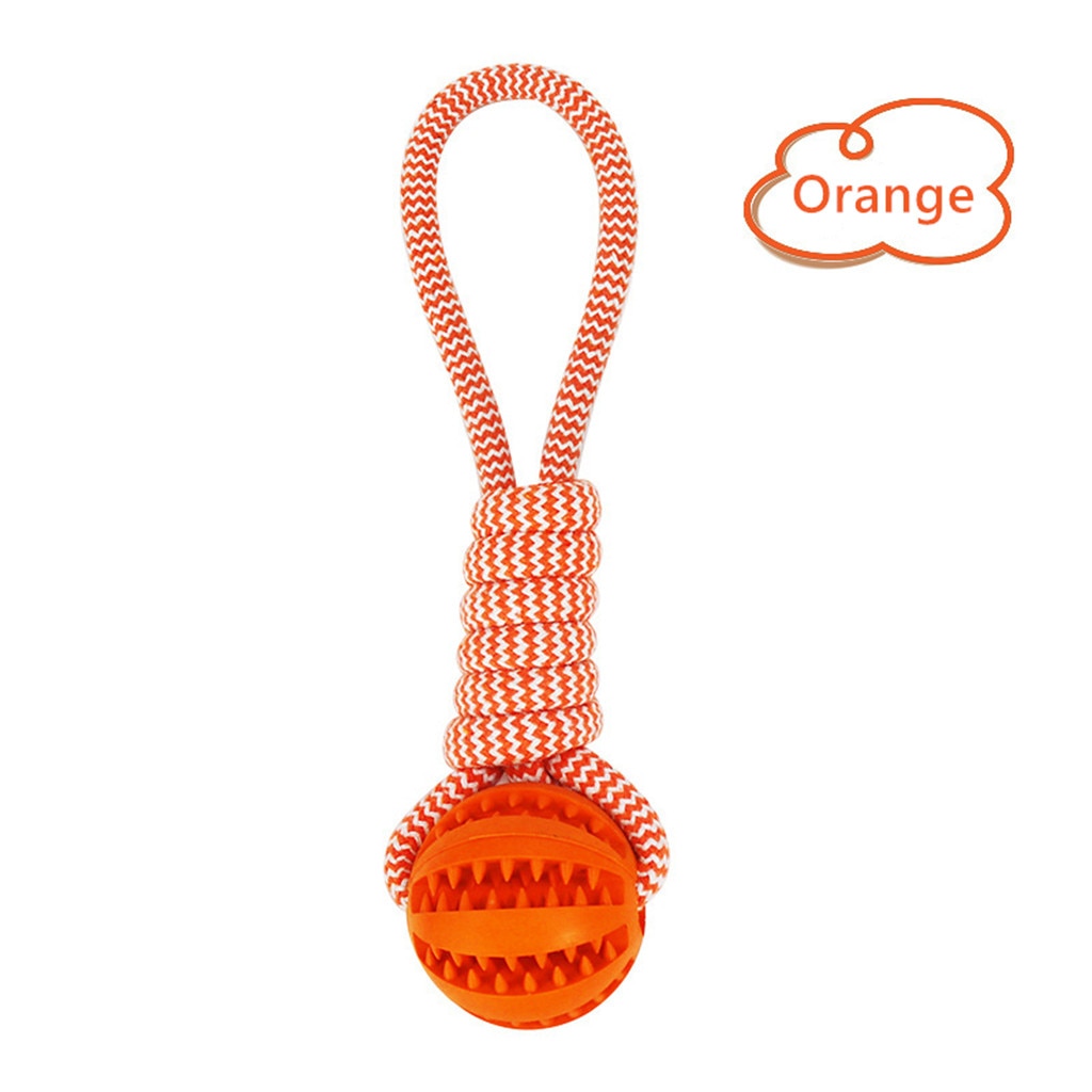 Rope & Rubber Treat Ball