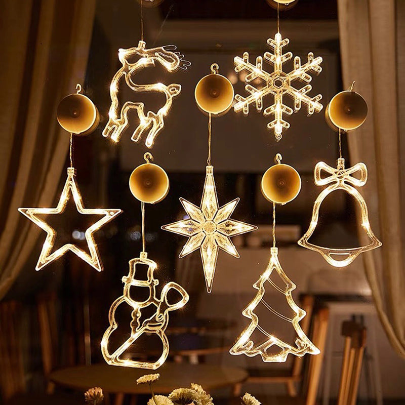Christmas Window Suction Cup Lights