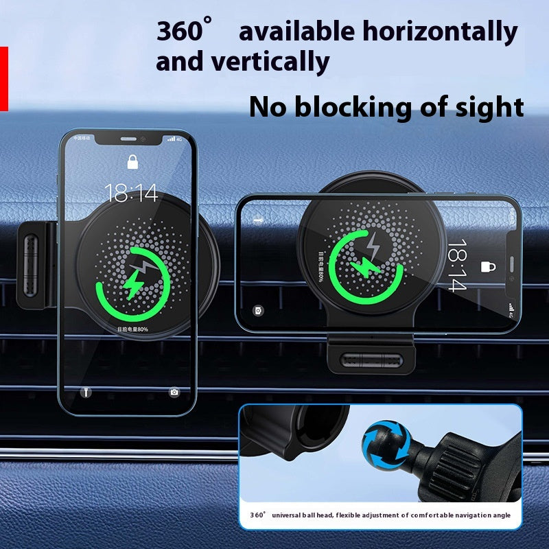 Magnetic Wireless Car Charger Mount