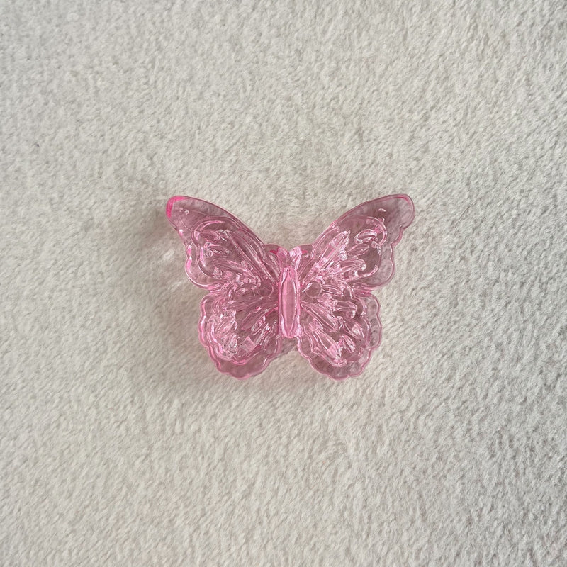 Acrylic Butterfly Wing Beads