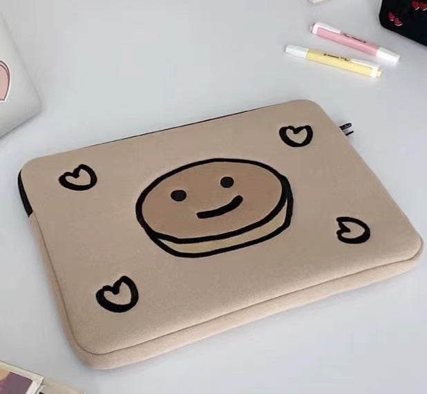 Cute Embroidered Laptop Sleeve