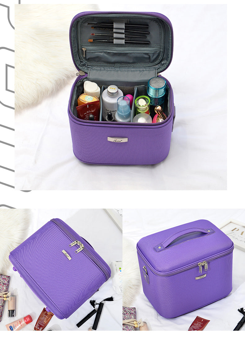 Large Portable Cosmetic Case