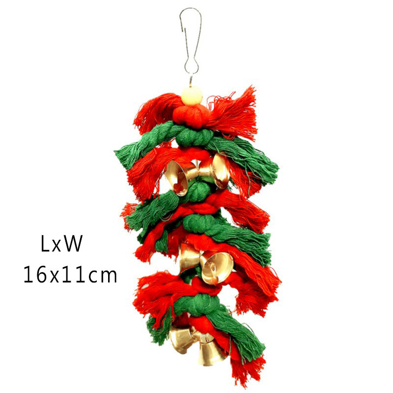 Wooden Parrot Chew Toy