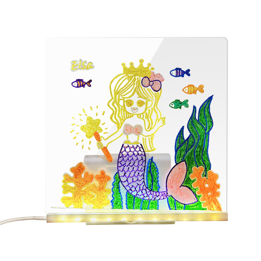 Light-Up Acrylic Message Board