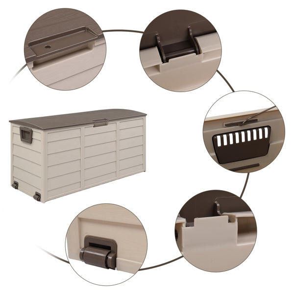 75-Gallon Patio Storage Deck Box