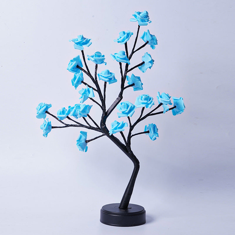 Glowing Rose Tree Lamp