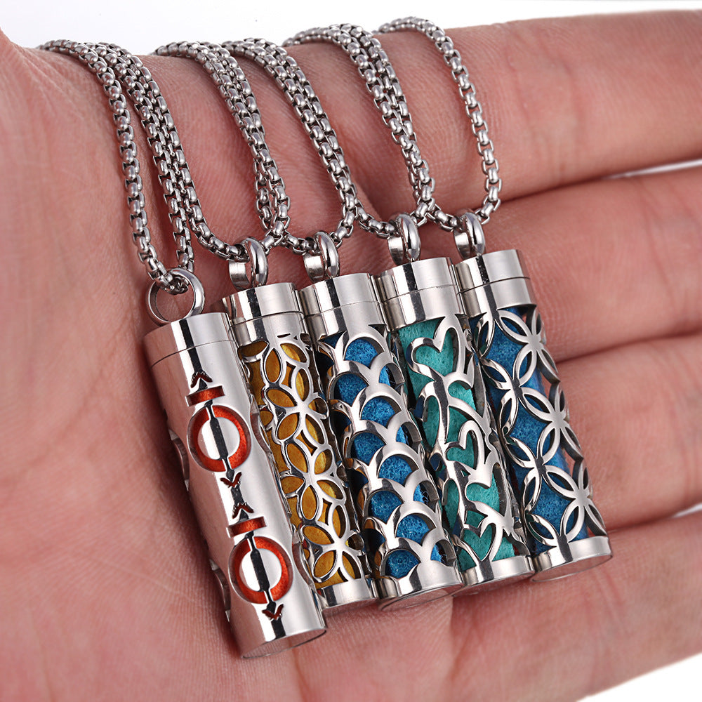 Aromatherapy Locket Necklace