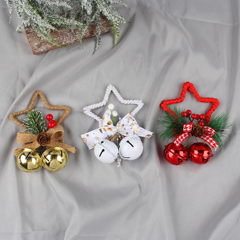 Christmas Star Bell Ornament