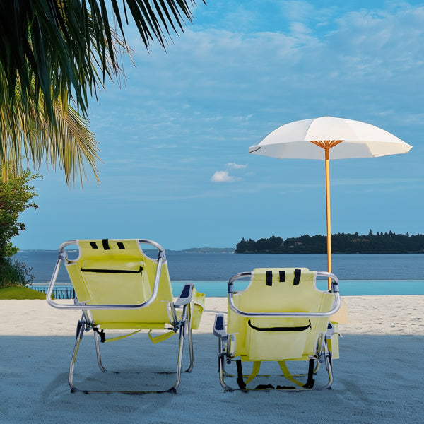 Folding Aluminum Beach Chair