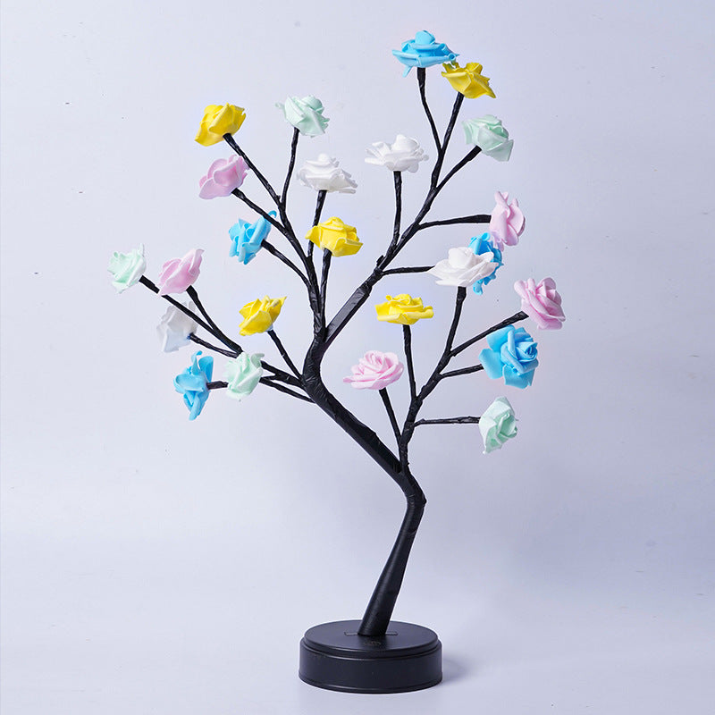 Glowing Rose Tree Lamp