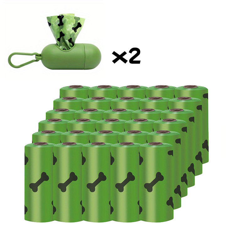 Dog Waste Bags with Dispenser