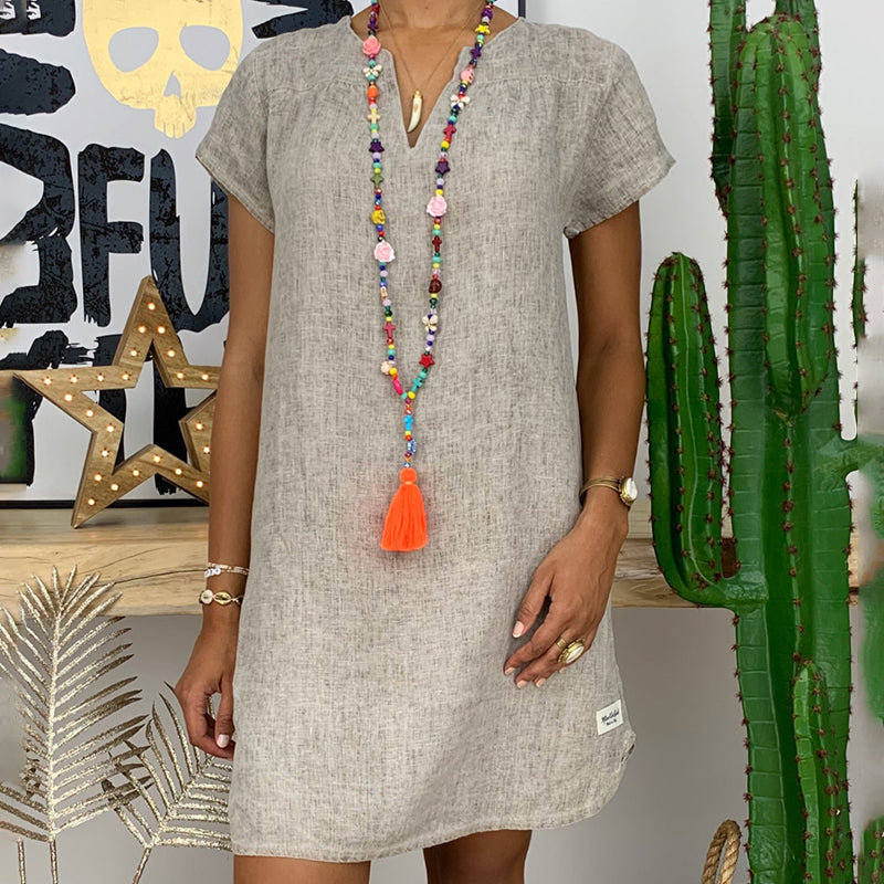 V-Neck Boho Sundress