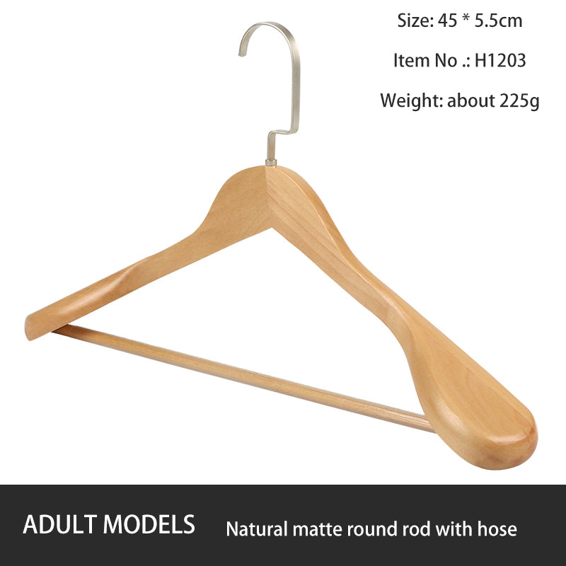 Solid Wood Coat Hangers